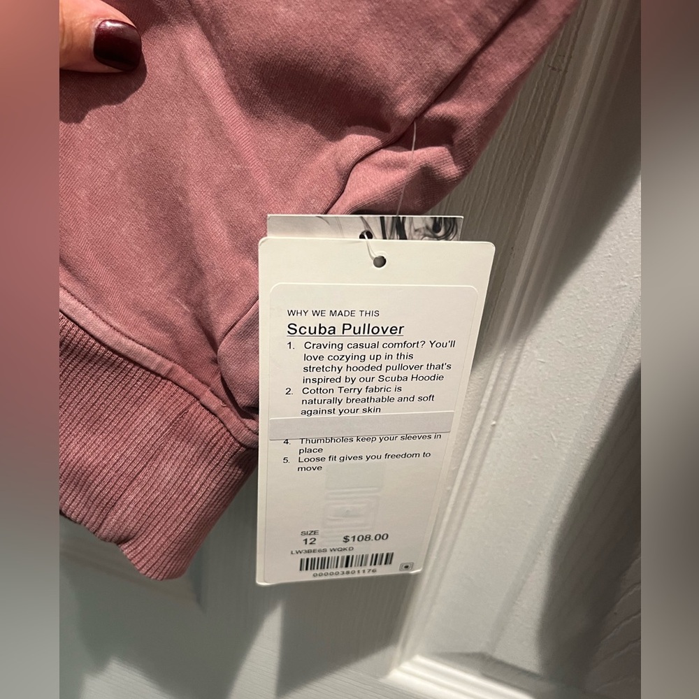 Brand New With Tags Lululemon Scuba Pullover - Picture 5 of 7
